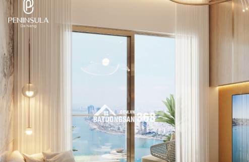 Căn hộ cao cấp Peninsula Đà Nẵng với pháp lý, sổ hồng lâu dài riêng từng căn, mật độ XD chỉ 44%